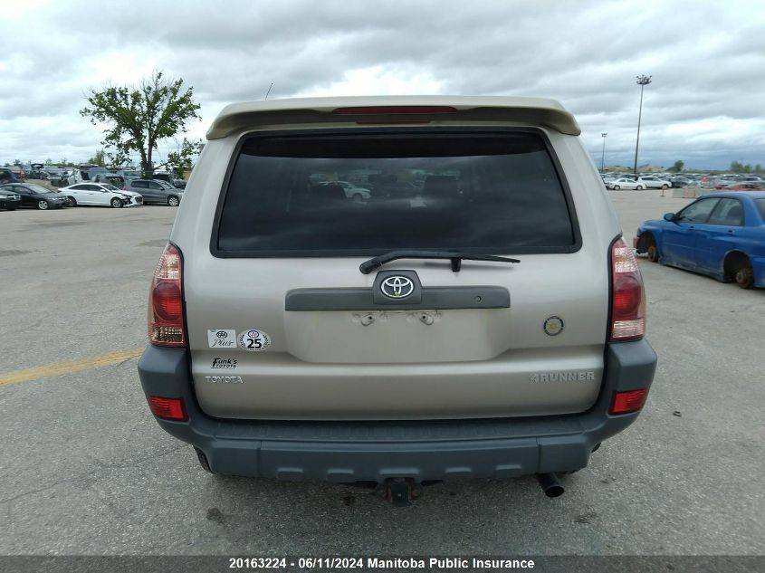 2003 Toyota 4Runner Sr5 V8 VIN: JTEBT14R130014388 Lot: 20163224