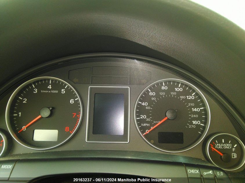 2007 Audi A4 2.0T Quattro VIN: WAUDF78E47A159517 Lot: 20163237