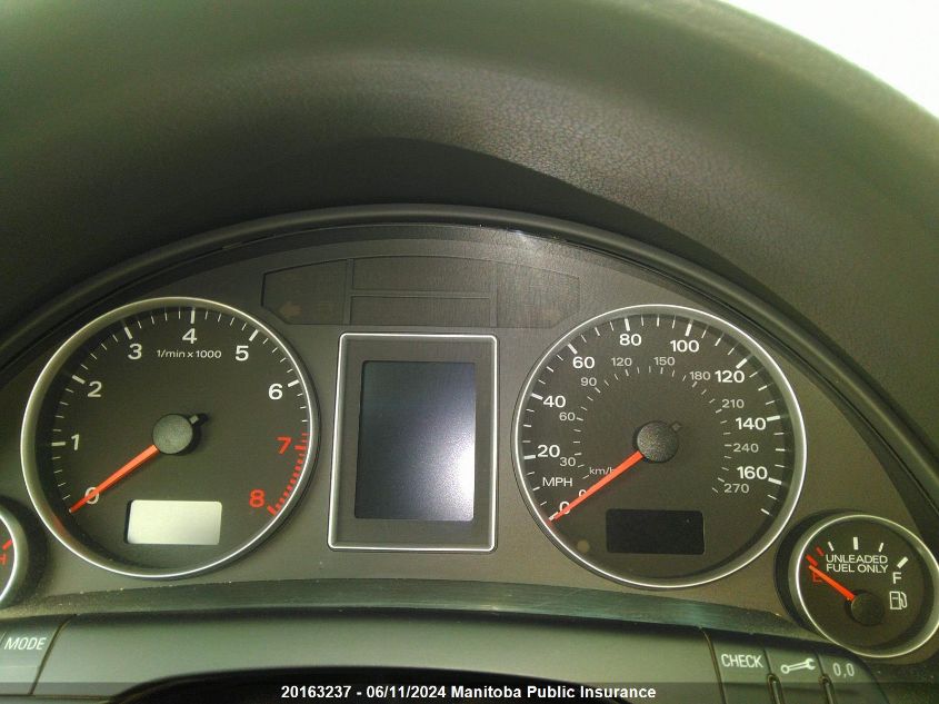 2007 Audi A4 2.0T Quattro VIN: WAUDF78E47A159517 Lot: 20163237