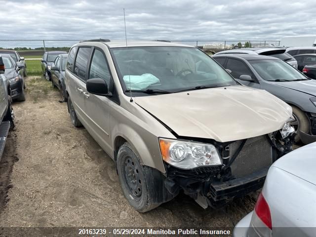 2013 Dodge Grand Caravan Se VIN: 2C4RDGBG2DR544137 Lot: 20163239