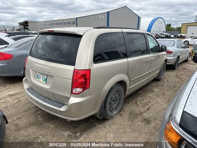 2013 Dodge Grand Caravan Se VIN: 2C4RDGBG2DR544137 Lot: 20163239