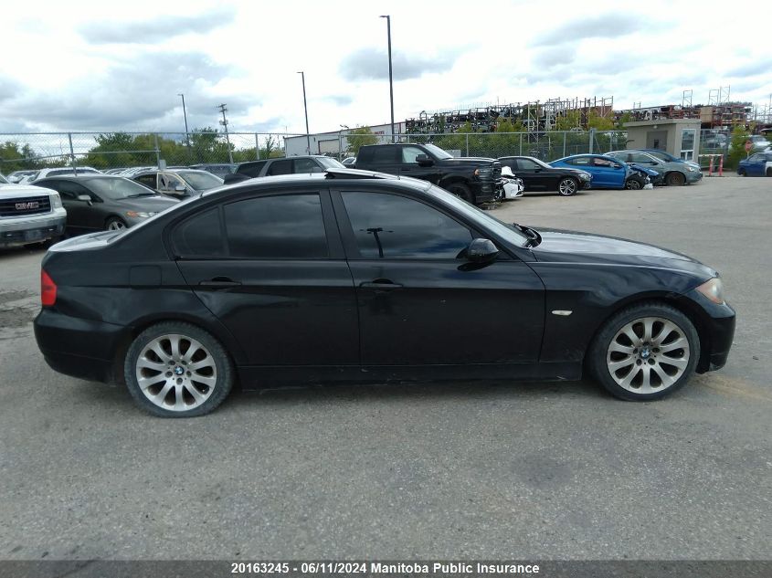 2007 BMW 323I VIN: WBAVH135X7KC97756 Lot: 20163245