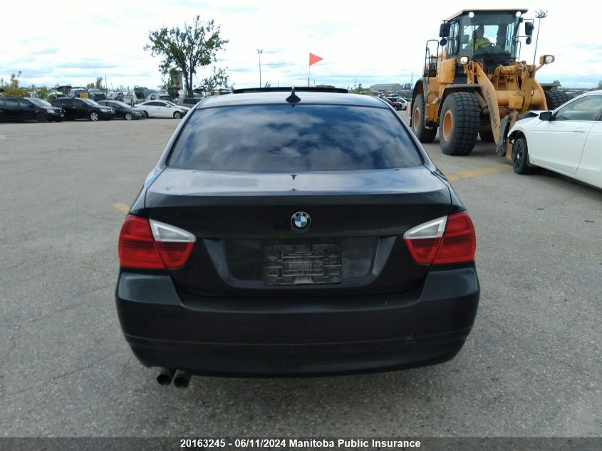 2007 BMW 323I VIN: WBAVH135X7KC97756 Lot: 20163245