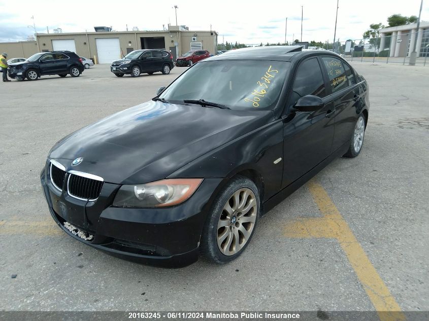 2007 BMW 323I VIN: WBAVH135X7KC97756 Lot: 20163245