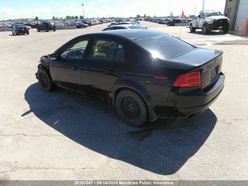 2005 Acura Tl VIN: 19UUA66295A802141 Lot: 20163247