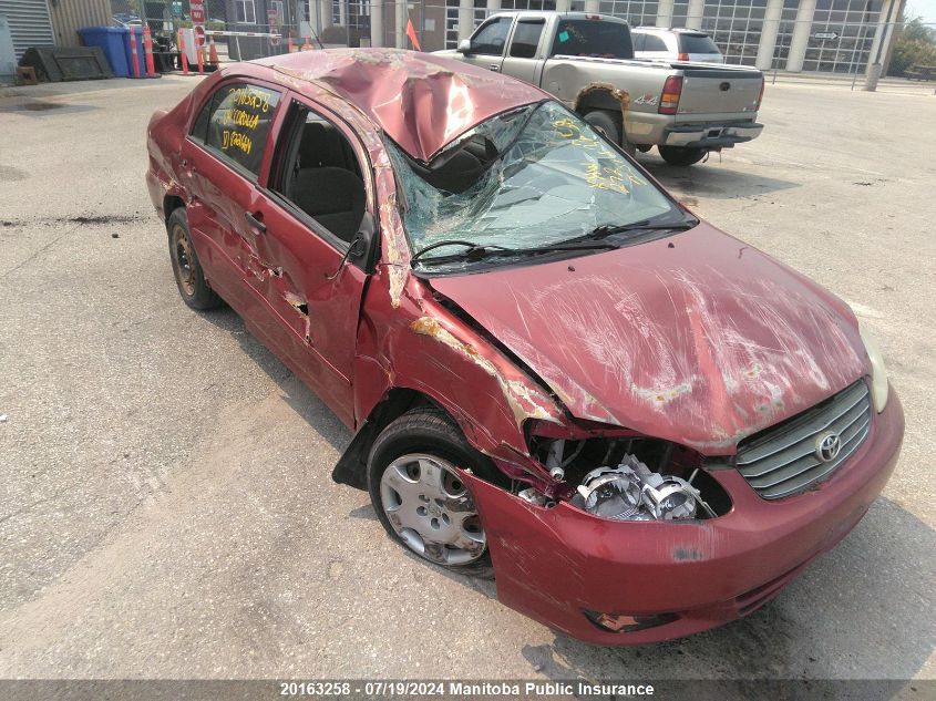 2004 Toyota Corolla Ce VIN: 2T1BR32EX4C822664 Lot: 20163258