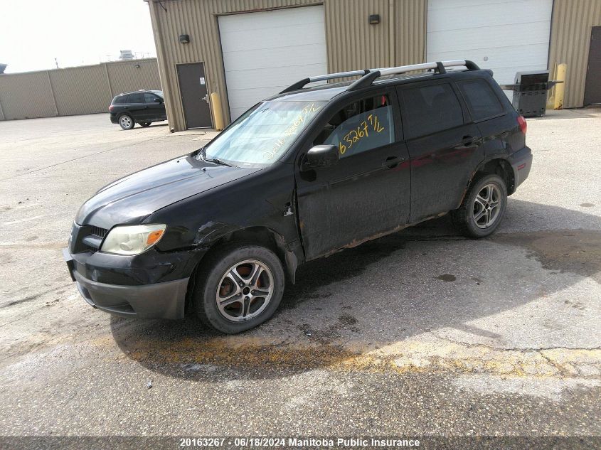 2006 Mitsubishi Outlander Ls VIN: JA4LZ31F46U604363 Lot: 20163267