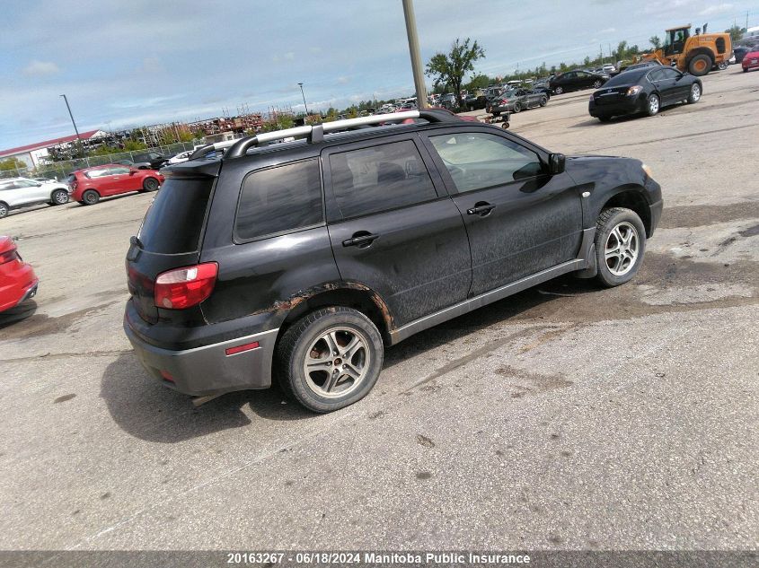 2006 Mitsubishi Outlander Ls VIN: JA4LZ31F46U604363 Lot: 20163267