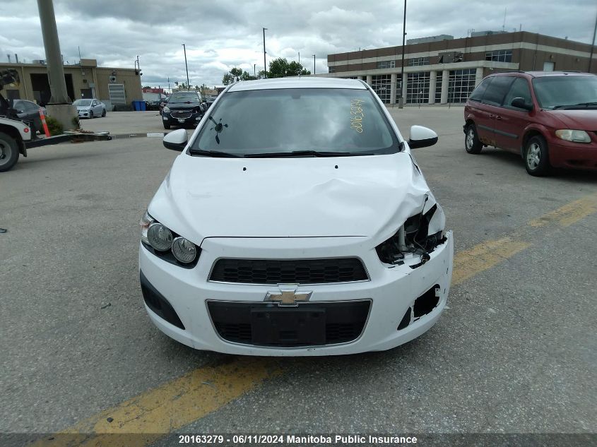 2016 Chevrolet Sonic Lt VIN: 1G1JC5SH4G4107799 Lot: 20163279