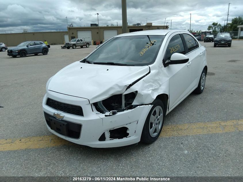 2016 Chevrolet Sonic Lt VIN: 1G1JC5SH4G4107799 Lot: 20163279