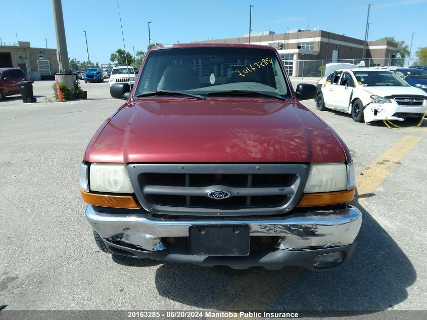 2000 Ford Ranger VIN: 1FTYR10V4YPA74003 Lot: 20163285