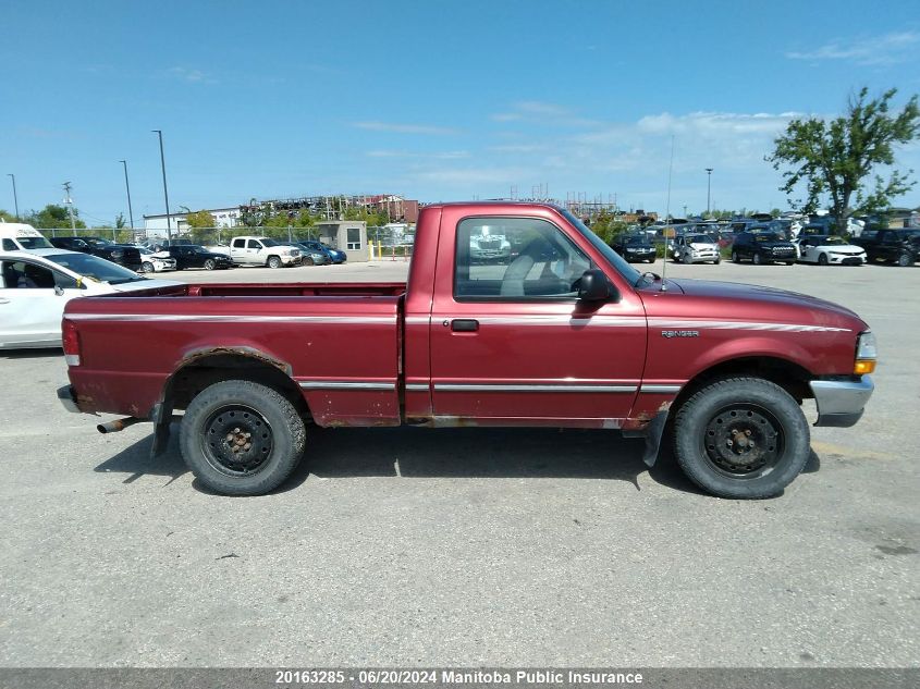 2000 Ford Ranger VIN: 1FTYR10V4YPA74003 Lot: 20163285