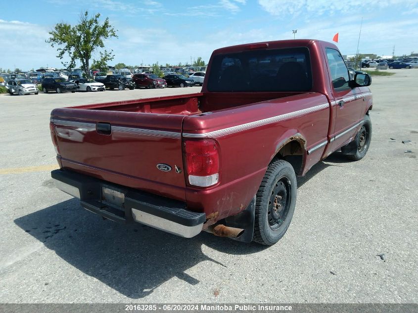 2000 Ford Ranger VIN: 1FTYR10V4YPA74003 Lot: 20163285