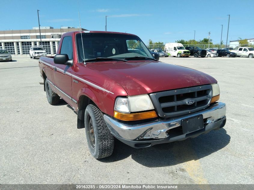 2000 Ford Ranger VIN: 1FTYR10V4YPA74003 Lot: 20163285