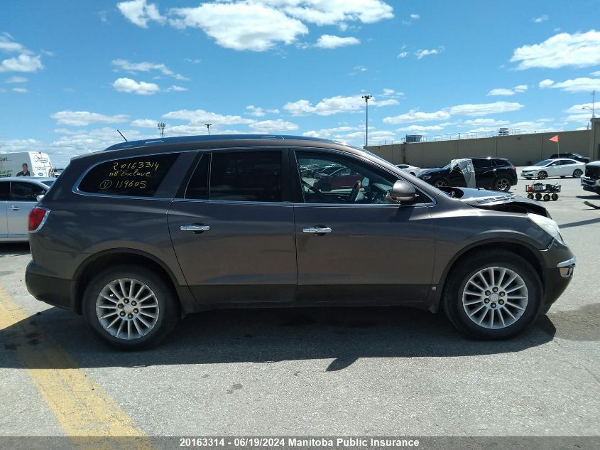 2008 Buick Enclave Cx VIN: 5GAEV23798J119605 Lot: 20163314