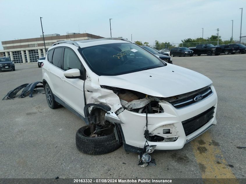 2014 Ford Escape Titanium VIN: 1FMCU9J94EUE42603 Lot: 20163332