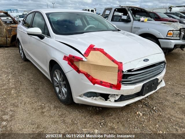 2017 Ford Fusion Se VIN: 3FA6P0H72HR172488 Lot: 20163338