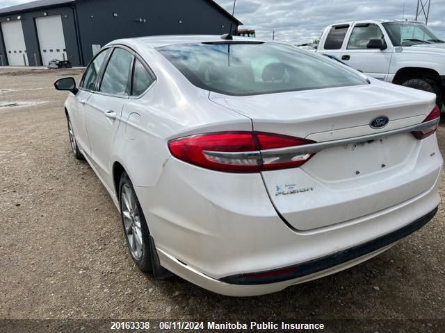 2017 Ford Fusion Se VIN: 3FA6P0H72HR172488 Lot: 20163338