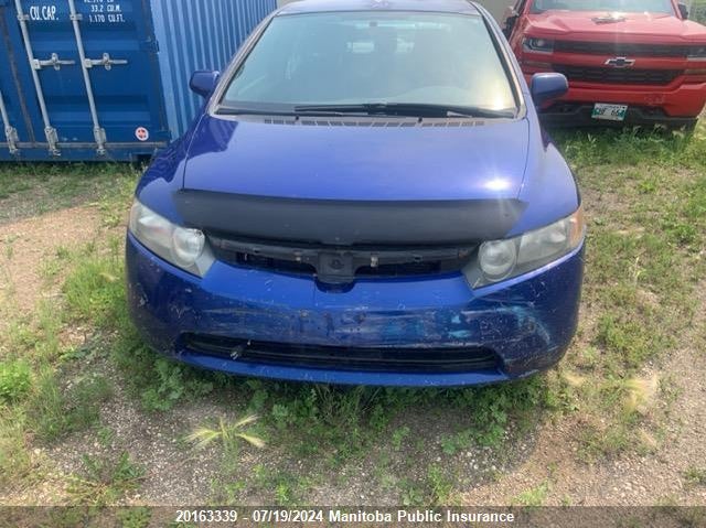 2007 Honda Civic Lx VIN: 2HGFA16557H007789 Lot: 20163339