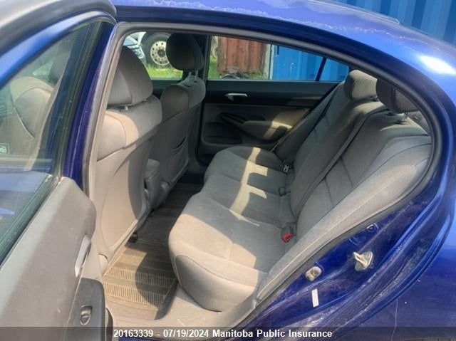 2007 Honda Civic Lx VIN: 2HGFA16557H007789 Lot: 20163339