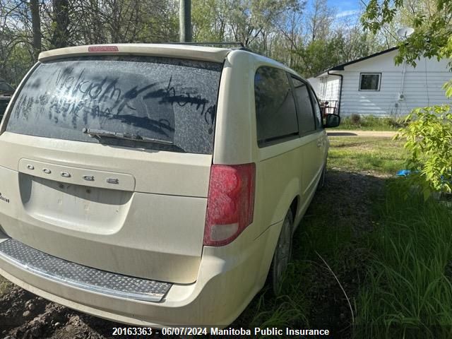 2013 Dodge Grand Caravan Se VIN: 2C4RDGBG9DR529585 Lot: 20163363