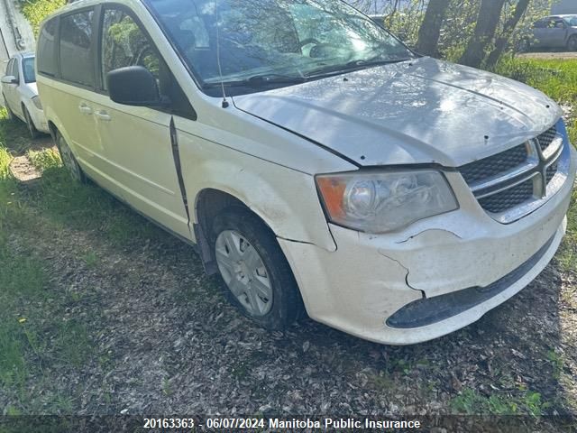 2013 Dodge Grand Caravan Se VIN: 2C4RDGBG9DR529585 Lot: 20163363