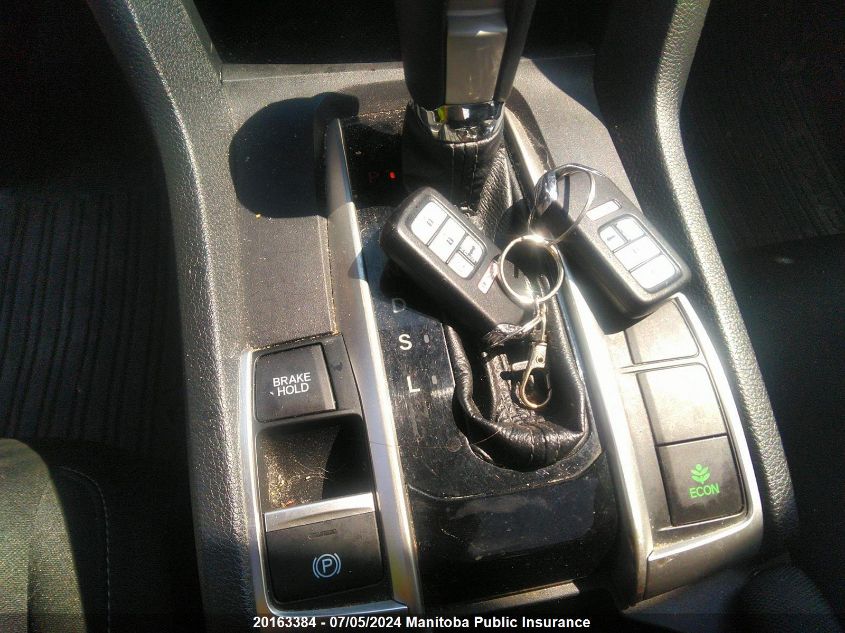 2019 Honda Civic Ex VIN: 2HGFC2F76KH029309 Lot: 20163384