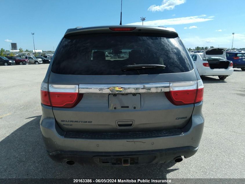 2012 Dodge Durango Crew Plus VIN: 1C4SDJDT6CC217966 Lot: 20163386