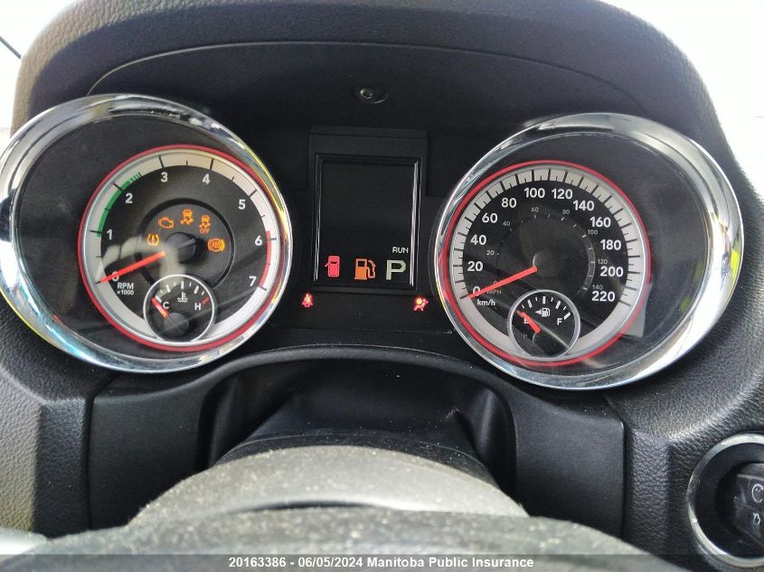 2012 Dodge Durango Crew Plus VIN: 1C4SDJDT6CC217966 Lot: 20163386