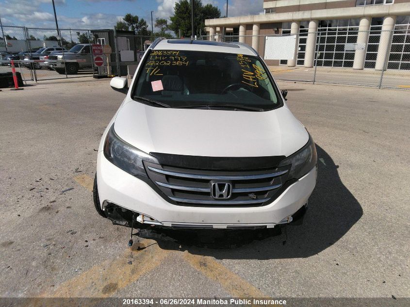 2014 Honda Cr-V Touring VIN: 2HKRM4H92EH129583 Lot: 20163394