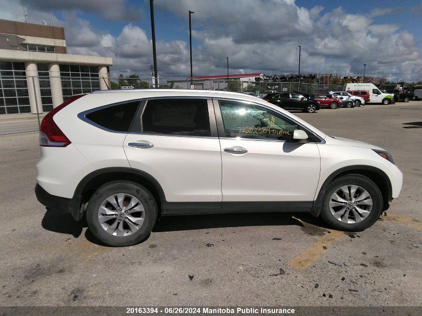 2014 Honda Cr-V Touring VIN: 2HKRM4H92EH129583 Lot: 20163394