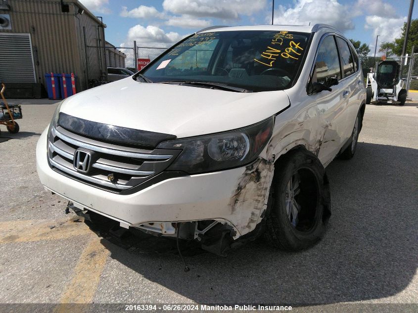 2014 Honda Cr-V Touring VIN: 2HKRM4H92EH129583 Lot: 20163394