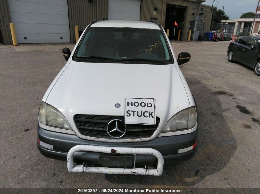 1999 Mercedes Benz Ml320 Classic VIN: 4JGAB54E1XA056966 Lot: 20163397