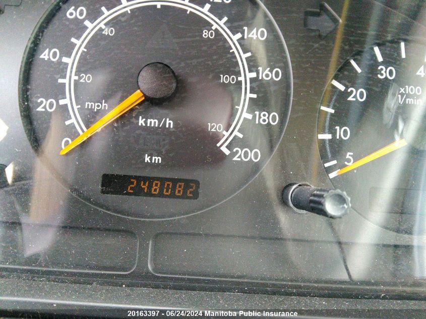 1999 Mercedes Benz Ml320 Classic VIN: 4JGAB54E1XA056966 Lot: 20163397