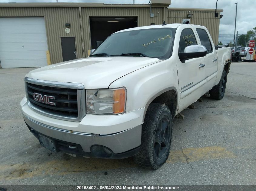 2009 GMC Sierra 1500 Slt Crew Cab VIN: 3GTEK13319G172980 Lot: 20163402