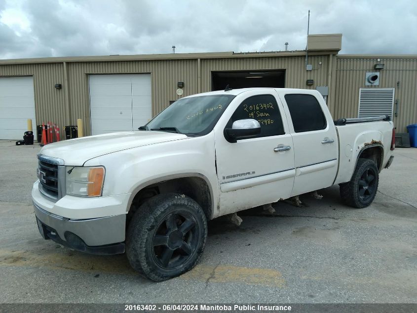 2009 GMC Sierra 1500 Slt Crew Cab VIN: 3GTEK13319G172980 Lot: 20163402