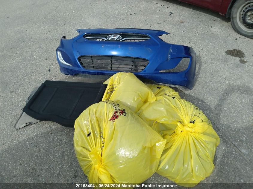 2014 Hyundai Accent Gls VIN: KMHCU5AE9EU173391 Lot: 20163404