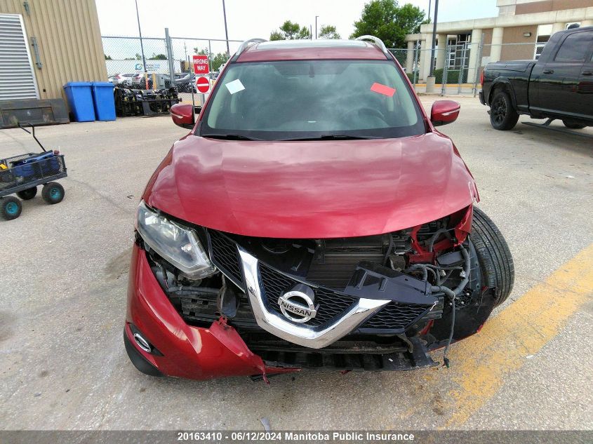 2015 Nissan Rogue Sv VIN: 5N1AT2MV3FC878490 Lot: 20163410