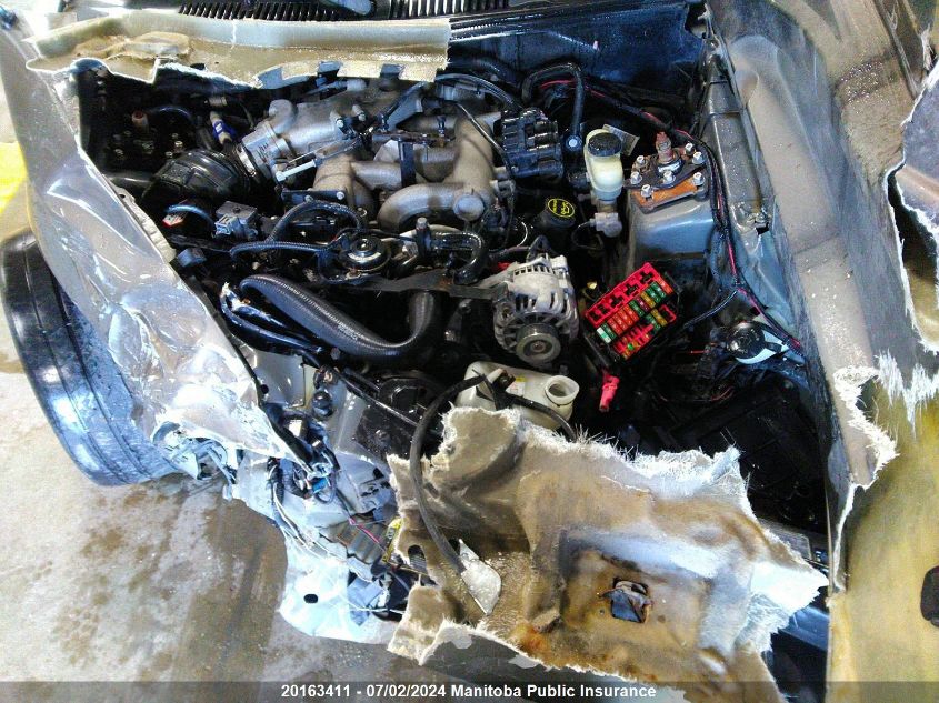 2002 Ford Mustang VIN: 1FAFP404X2F205024 Lot: 20163411