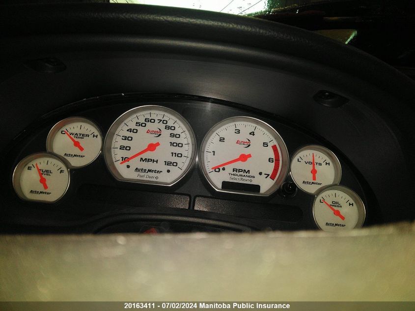 2002 Ford Mustang VIN: 1FAFP404X2F205024 Lot: 20163411