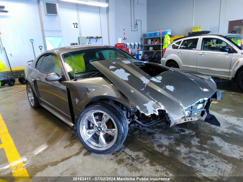 2002 Ford Mustang VIN: 1FAFP404X2F205024 Lot: 20163411