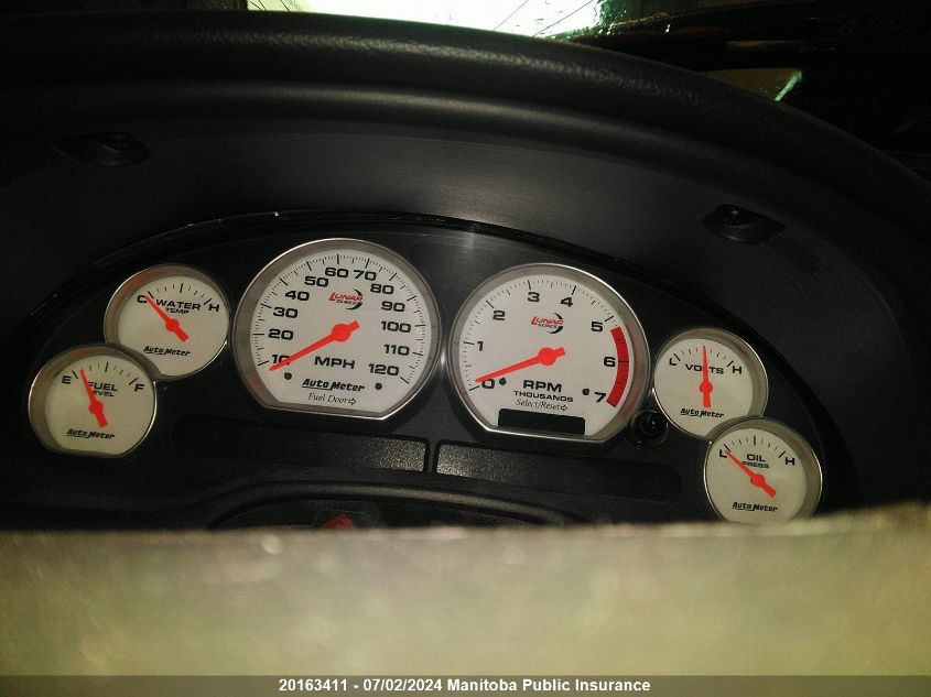 2002 Ford Mustang VIN: 1FAFP404X2F205024 Lot: 20163411