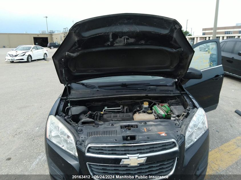 2013 Chevrolet Trax Lt VIN: 3GNCJLSB9DL203902 Lot: 20163412