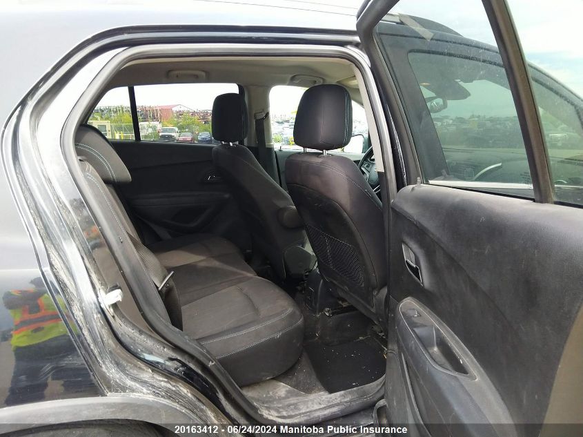 2013 Chevrolet Trax Lt VIN: 3GNCJLSB9DL203902 Lot: 20163412