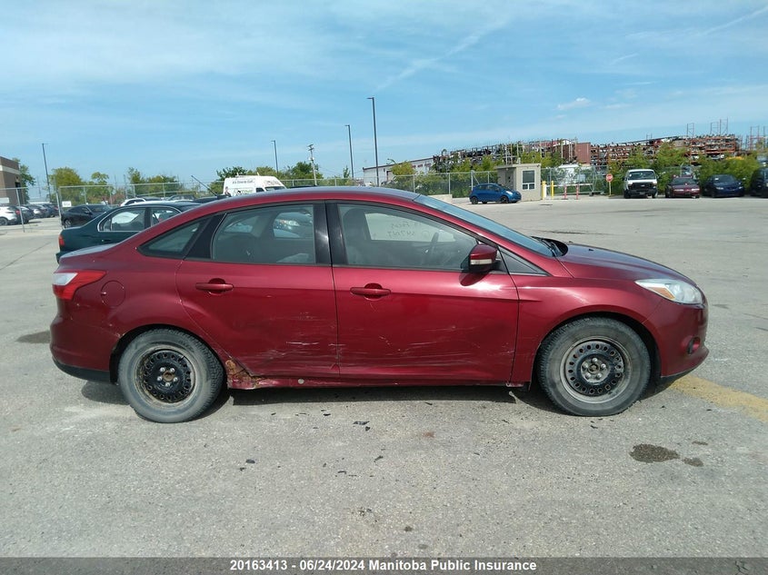 2013 Ford Focus Se VIN: 1FADP3F29DL347019 Lot: 20163413