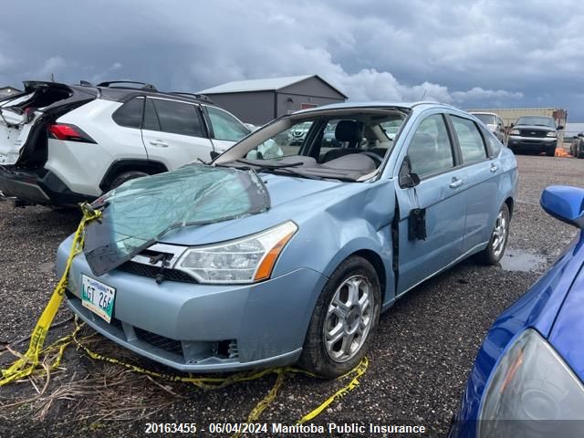 2008 Ford Focus Se VIN: 1FAHP34N78W213760 Lot: 20163455