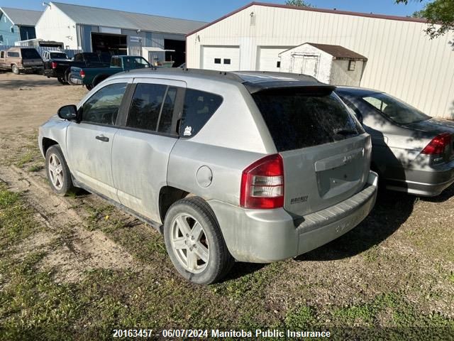 2007 Jeep Compass Sport VIN: 1J8FT47W27D192584 Lot: 20163457