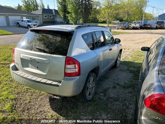 2007 Jeep Compass Sport VIN: 1J8FT47W27D192584 Lot: 20163457