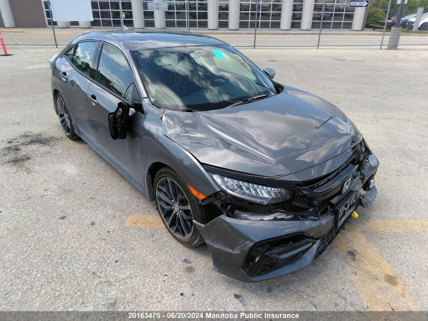 2020 Honda Civic Sport Touring VIN: SHHFK7H92LU301776 Lot: 20163475