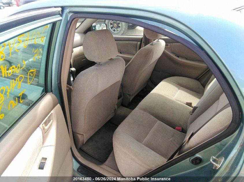 2005 Toyota Corolla Ce VIN: 2T1BR32E95C844804 Lot: 20163480